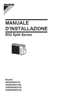 2MXM40M,2MXM50M9,2AMXM40-50M_3PIT423316-2K_Installation manual_Italian download